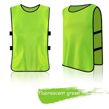 Load image into Gallery viewer, Adult/Child Football Soccer Kid Team Sports  Training Pinnies Jerseys Outdoor Quick-dry Breathable Training Bib Vest