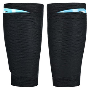 1x Mens Boys Soccer Shin Pads Holder Instep Foot Socks Guard Lock Sleeves Team Training Sports Football Basketball Supplies Leg