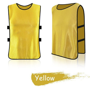 Team Sports Pinnies Jerseys Adult Children Kid Football basketball Training Quick-dry Breathable Training Bib Vest Outdoor sport