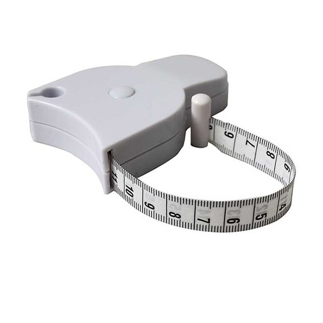 1pcs Fitness Accurate Caliper Measuring Tape Body Fat Weight Loss Measure Retractable Fitness Equipment ruler Accessories