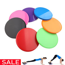 Load image into Gallery viewer, 2pcs Gliding Discs Slider Fitness Disc Exercise Sliding Plate Abdominal Core Muscle Training Yoga Sliding Disc Fitness Equipment