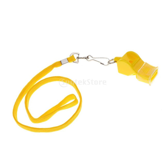 Soccer Referee Whistle Team Sports / Emergency Survival Safety Camping Hiking Rescue - 4 Colors Available